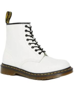 Dr. Martens Bottines 1460 À Lacets - White