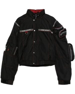 Martine Rose Bumbag Bomber Jacket - Black
