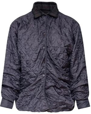 Maison Margiela Reversible Quilted Jacket - Blue