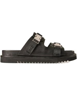Fusalp Sandal M Leather Sandals - Black