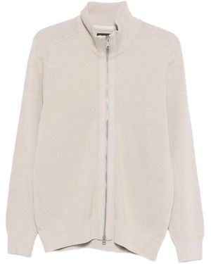 Marc O' Polo Zip-Up Cardigan - White