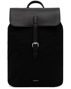 Sandqvist Everyday Lid Buckle Backpack - Black