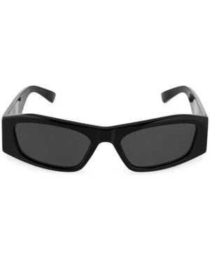 Balenciaga Nano Rectangular Af Sunglasses - Black