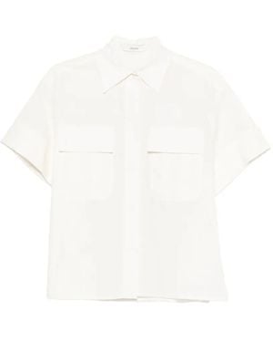 JOSEPH Justo Blouse Met Borstzak - Wit