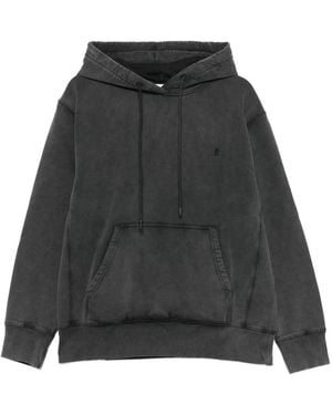 Etudes Studio É Pocket-Detail Organic Cotton Hoodie - Grey