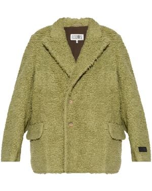 MM6 by Maison Margiela Buttoned-Up Jacket - Green