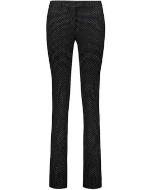 Etro ポルカドット スキニーパンツ - ブラック