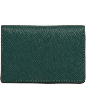 Smythson Panama Cardcase - Green