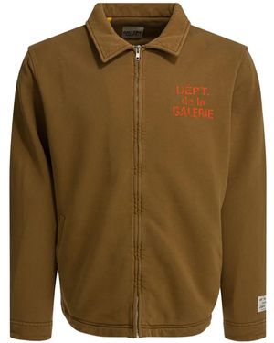 GALLERY DEPT. Zip Cotton Coat - Green