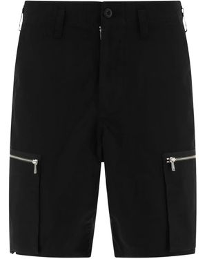 Nonnative Tropper 6P Cargo-Shorts mit Reißverschluss - Schwarz