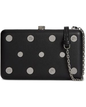 KARL LAGERFELD Pochette K/Soirée À Détails De Clous - Black