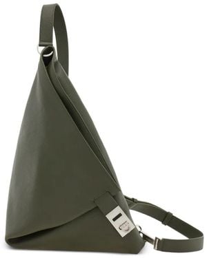 Ferragamo Hug Buckle Sling Bag - Green