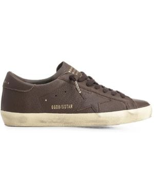 Golden Goose "Superstar" Trainers - Brown