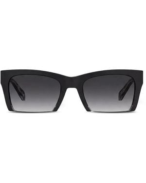 Moschino Rectangle-Frame Sunglasses - Black