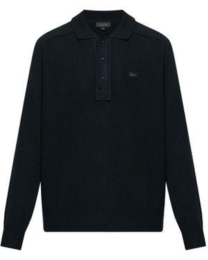 Lacoste Buttoned Polo Shirt - Blue