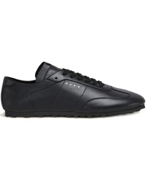 Marni Lace-Up Athletic Trainers - Black
