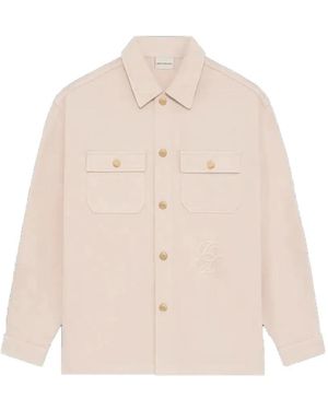 Drole de Monsieur Pocket Button Denim Shirt - Natural