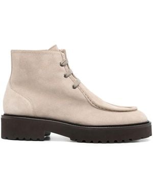 Doucal's Suede Chukka Boots - Natural