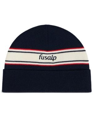 Fusalp Bonnet À Logo Brodé - Blue