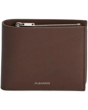 Jil Sander Portafoglio - Marrone