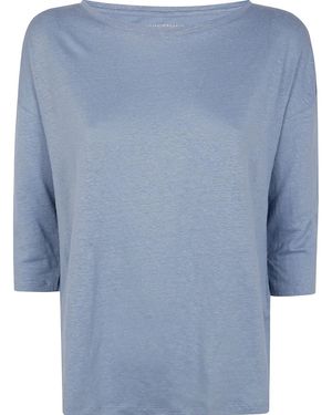 Majestic Filatures ラウンドネック Tシャツ - ブルー
