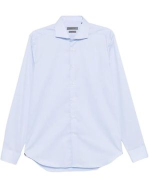 Corneliani Striped Shirt - White