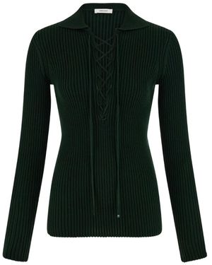 Ferragamo コットン プルオーバー - ブラック