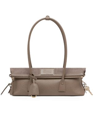 Maison Margiela 5Ac Shoulder East West Bag - Metallic