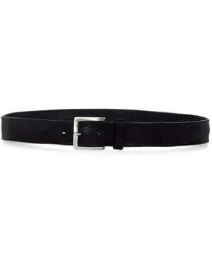 Orciani Bull Soft Leather Belt - White
