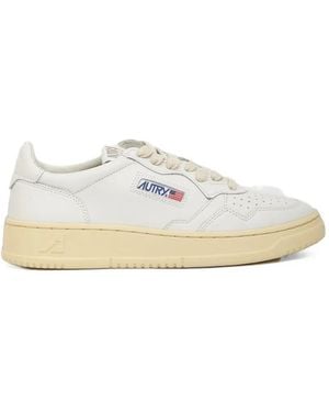 Autry Medalist Low Trainers - White
