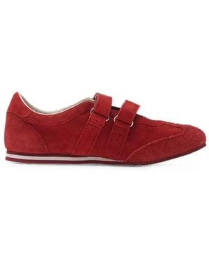 Vans Zapatillas Lx Mary Jane Con Cierre Autoadherente - Rojo