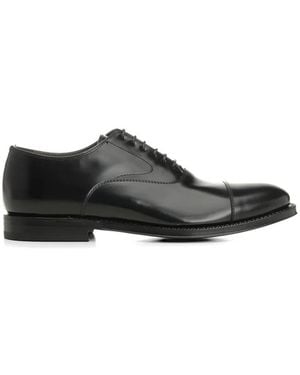 Al Duca d'Aosta Brushed Oxford Shoes - Grey