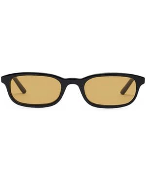 BRU Eyewear Flossie Rectangle-Frame Sunglasses - Metallic