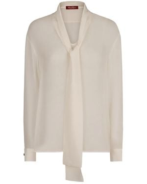 Max Mara Crotone Blouse - White