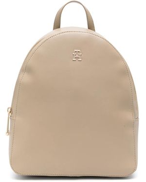 Tommy Hilfiger Th Monogram Backpack - Natural