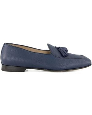 Manolo Blahnik Lennox Tassel-Detail Loafers - Blue