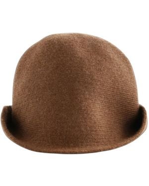 Uma Wang Uma Wool Hat - Brown