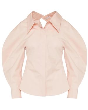 Givenchy Slashed Popeline Blouse - Roze
