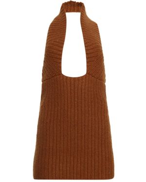 Christopher Esber Lennox Mini Dress - Brown