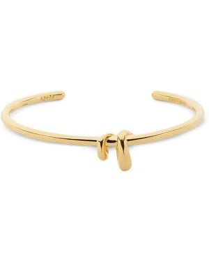 Fendi Filo Armband Mit Knoten - Mettallic
