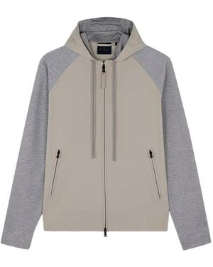 Paul & Shark Hooded Zip Jacket - Grey