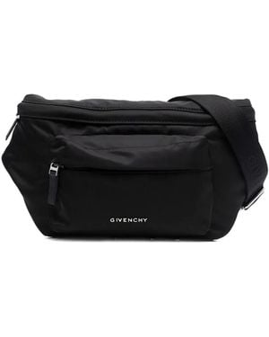Givenchy ロゴプレート ベルトバッグ - ブラック