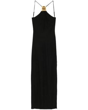 Cult Gaia Vaela Halterneck Maxi Dress - Black