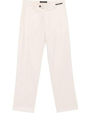 Michael Coal Patch-Detail Trousers - White