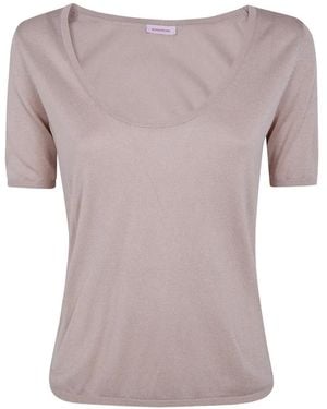 Rossopuro Silk T-Shirt - Pink