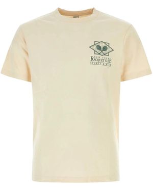 Sporty & Rich Ny Racquet Club T-Shirt - Natural