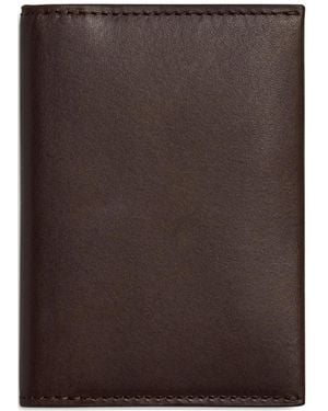 Shinola Folded Card Holder Wallet - Brown