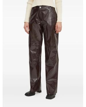 Résumé Paneled Pants - Brown
