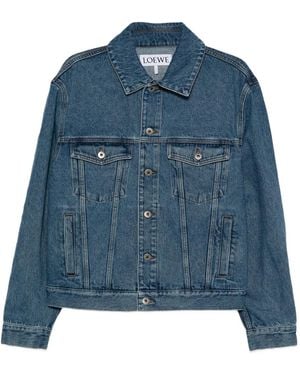 【新品未使用】LOEWE Fisherman Jacket Buy Loewe Fisherman Turn Up Jacket 'Indigo' - H526Y13X11
