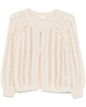 Hemisphere Open-Knit Cardigan - Natural